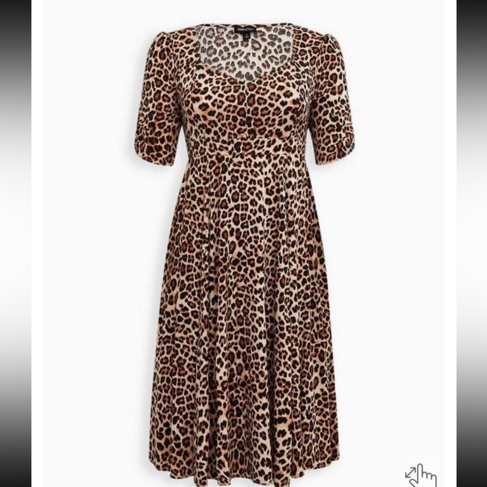 Torrid Leopard Dress